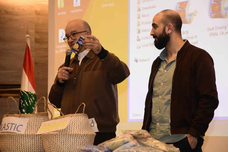Bank of Beirut-Internal Conference about Recycling